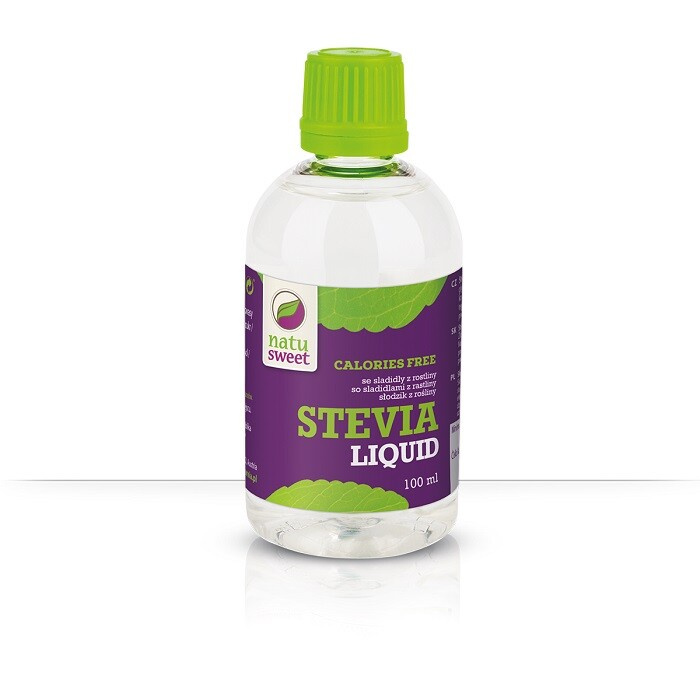 NATUSWEET Stevia liquid sladidlo 100 ml