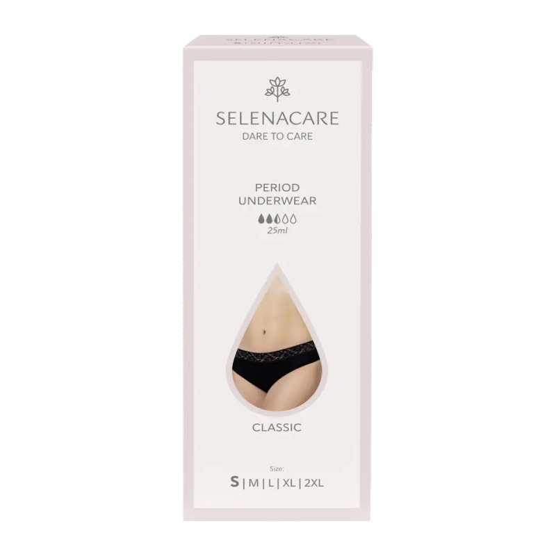 Menstruační kalhotky Selenacare Classic (SEL130) S