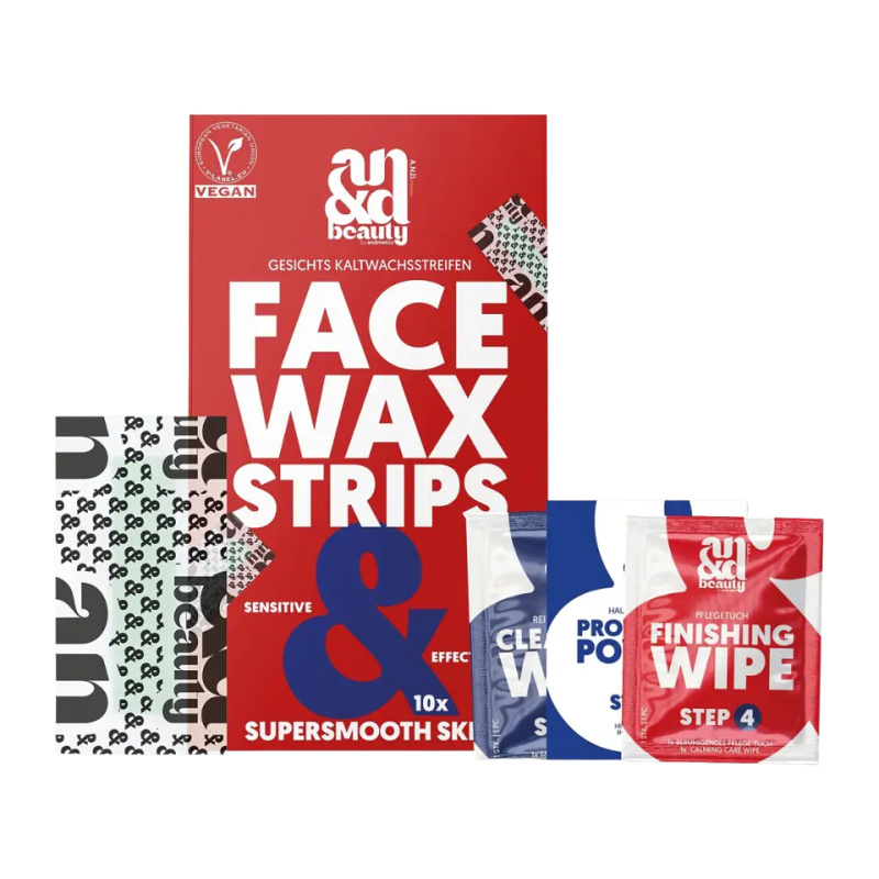 A.N.D. Beauty Wax Strips Face voskové depilační pásky na obličej 10x2 ks