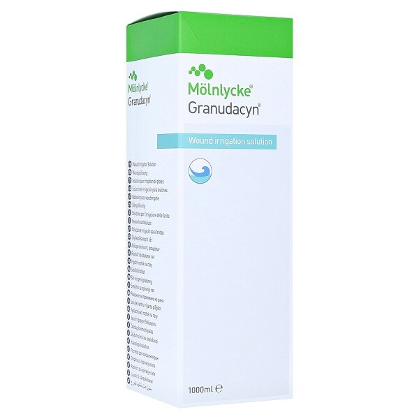 Granudacyn oplachový roztok na rány 1000ml
