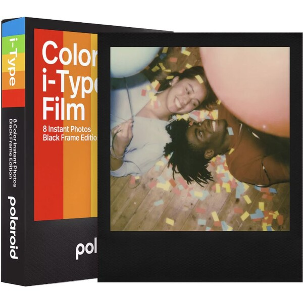 Polaroid Color Film I-Type Black Frame Edition