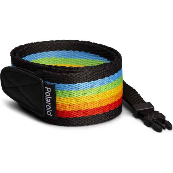 Polaroid popruh na fotoaparát Rainbow černý