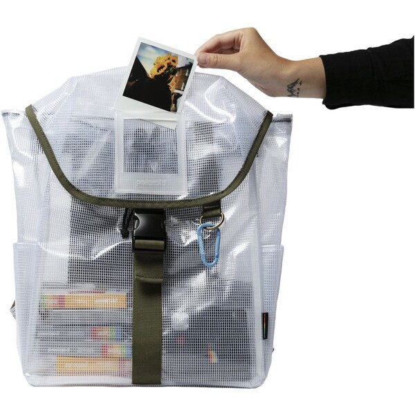 Polaroid Ripstop Backpack Clear Čirá