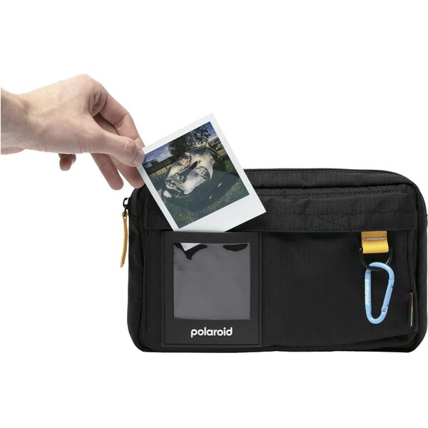 Polaroid Ripstop Crossbody Black Černá