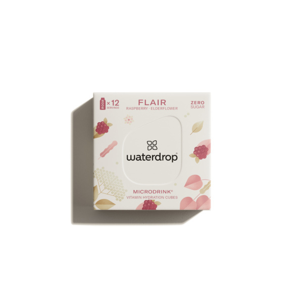 Waterdrop Raspberry malina, bezový květ, lipový květ 12 ks