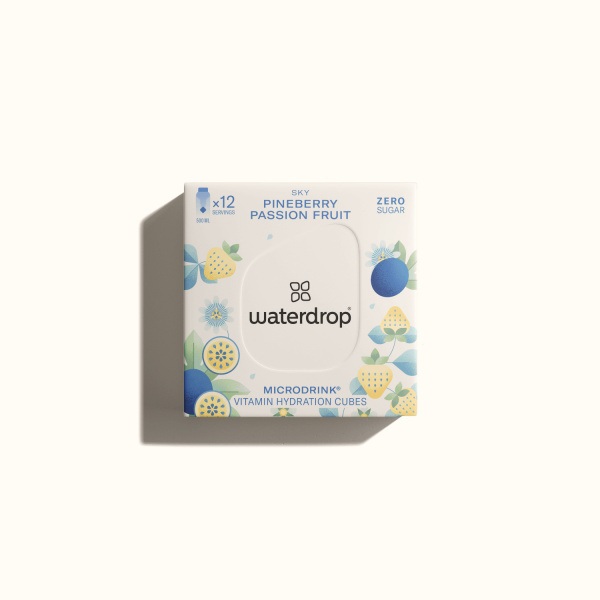 Waterdrop Passion Fruit ananasová jahoda, marakuja, opuncie 12 ks