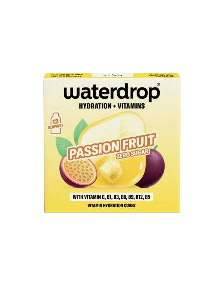 Waterdrop Passion Fruit ananasová jahoda, marakuja, opuncie 12 ks