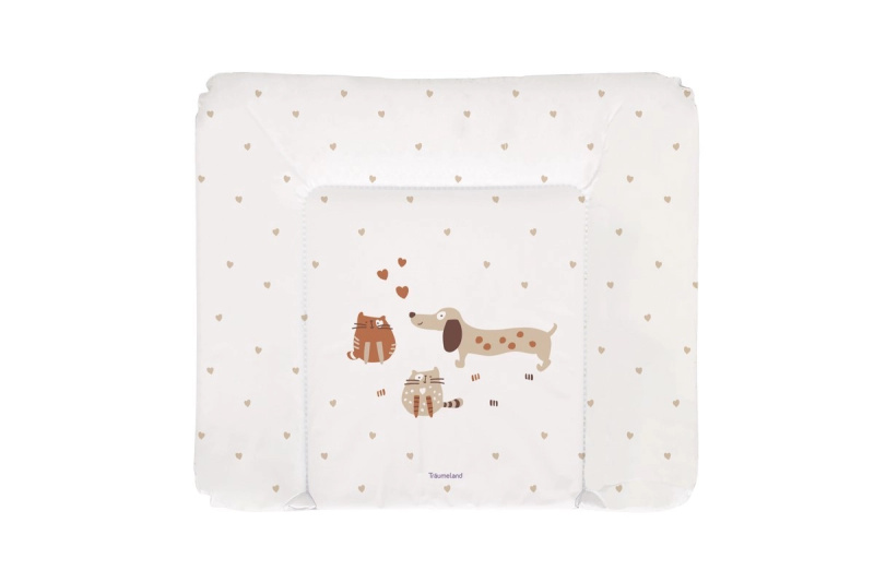 Träumeland přebalovací podložka Cats&Dogs 75 × 85 cm