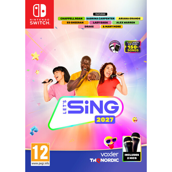 NS - Let’s Sing 2027 + 2 mikrofony