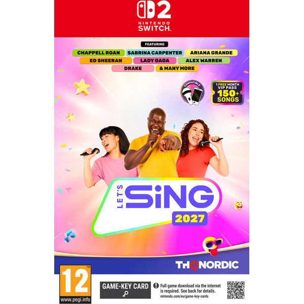 Let’s Sing 2027 (Game-key card)(Switch 2)