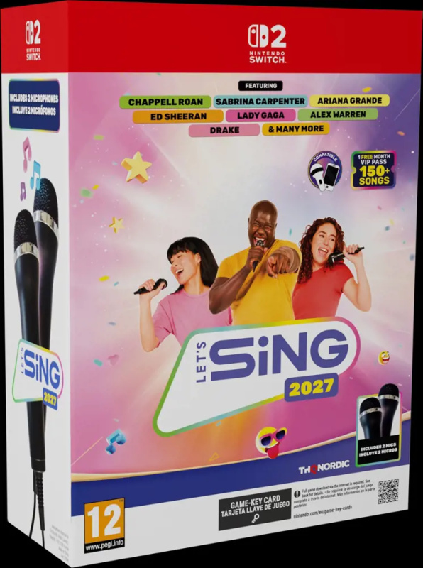 NS2 - Let’s Sing 2027 + 2 mikrofony