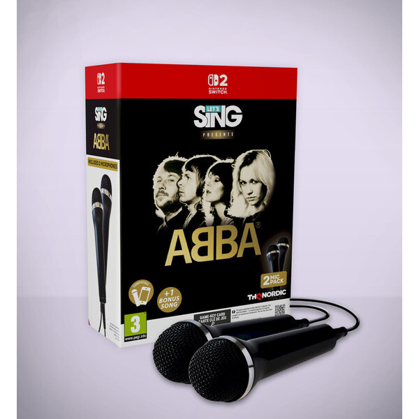 Let's Sing ABBA 2027 + 2 mikrofony (Game-key card)(Switch 2)