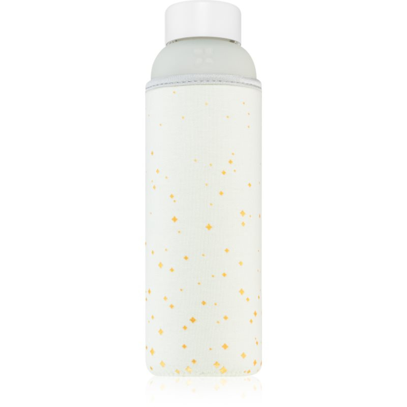 Waterdrop Glass Snow skleněná láhev na vodu (limitovaná edice) 600 ml