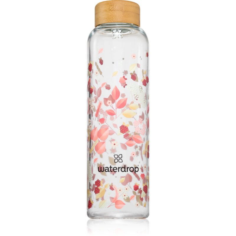 Waterdrop Glass Edition skleněná láhev na vodu Flair 1 ks