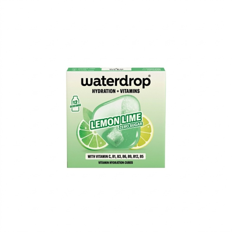 WATERDROP Citrón a limetka 12 kusů