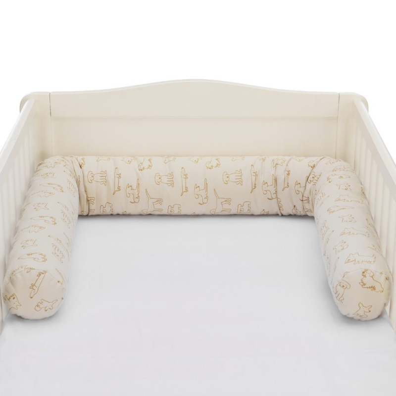 Fillikid Mantinel válec do postýlky Jersey dog beige 190 cm