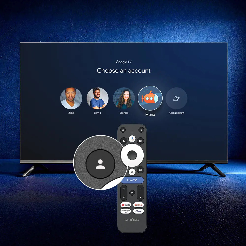 Strong LEAP S4 | 4K Google TV s umělou inteligencí a technologií Dolby Vision