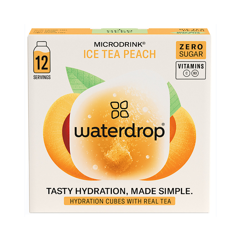 WATERDROP Ice tea broskev 12 kusů