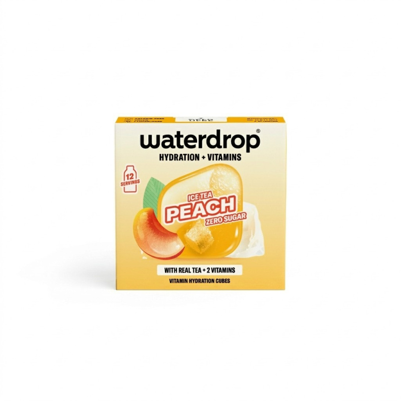 WATERDROP Ice tea broskev 12 kusů
