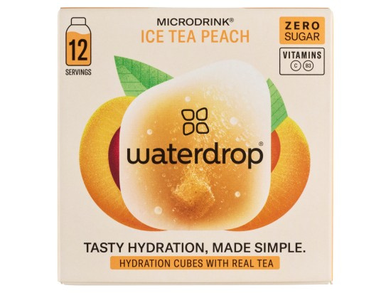 WATERDROP Ice tea broskev 12 kusů