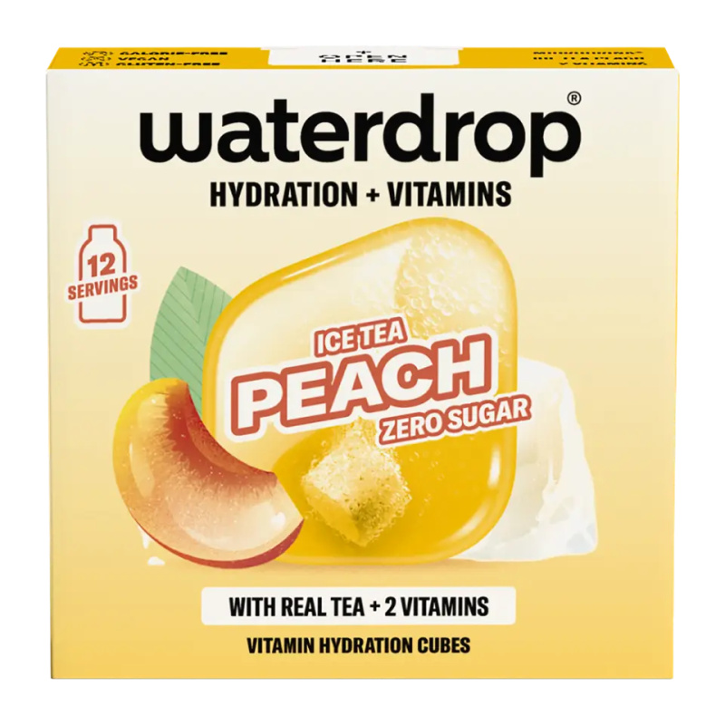 WATERDROP Ice tea broskev 12 kusů