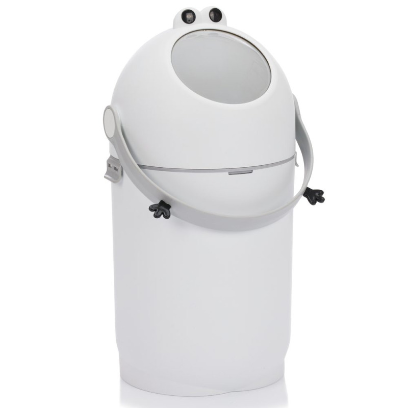 Koš na pleny Frog white - grey