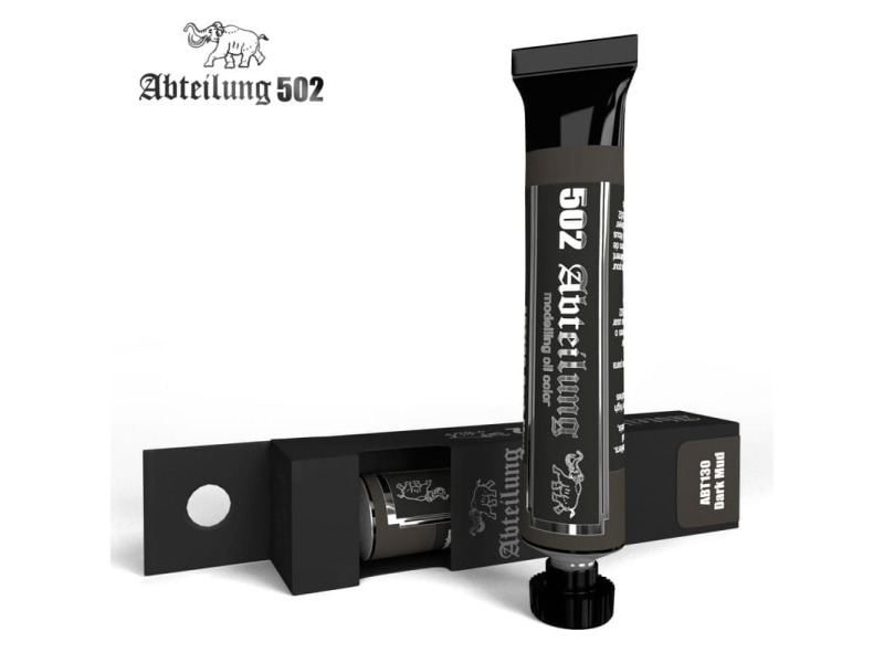 Abteilung 502 OIL COLOR ABT130 Dark Mud (20ml tube)