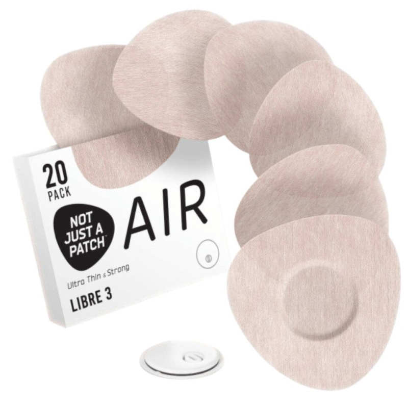 NOT JUST A PATCH Air Libre 3 Ultra Thin&Strong Beige 20 kusů
