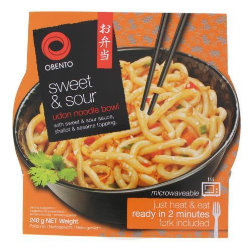 OBENTO instantní Udon nudle sezamové sladkokyselé 240g