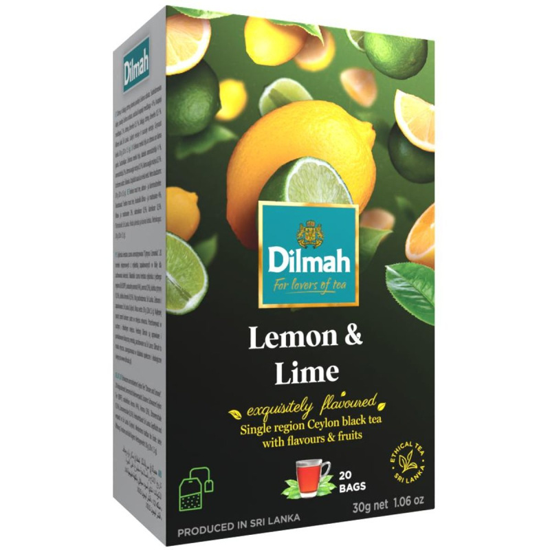 Dilmah Čaj černý citron a limetka