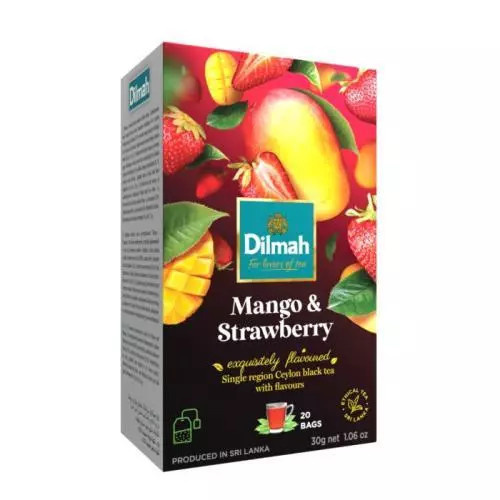 Dilmah Čaj černý mango a jahoda