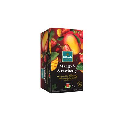 Dilmah - černý čaj - mango a jahoda