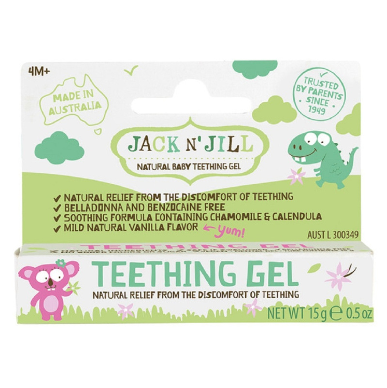 JACK N' JILL Jack N Jill Gel na prořezávání zoubků, 15g