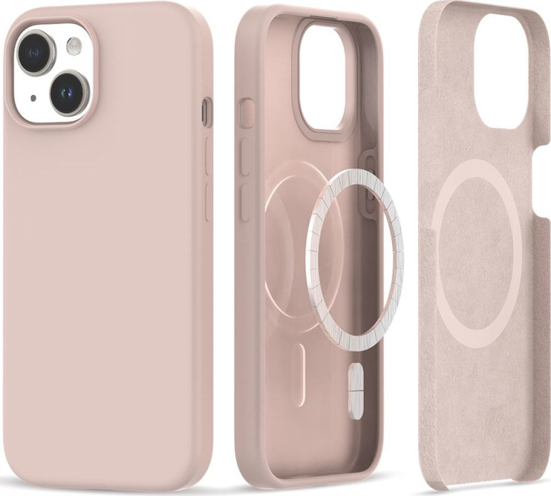 Tech-Protect Ochranný kryt na iPhone 15 PLUS - Tech-Protect, Silicone MagSafe Pink