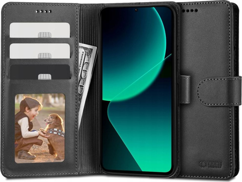 Tech-Protect Ochranné pouzdro na Xiaomi 13T / 13T Pro - Tech-Protect, Wallet Black