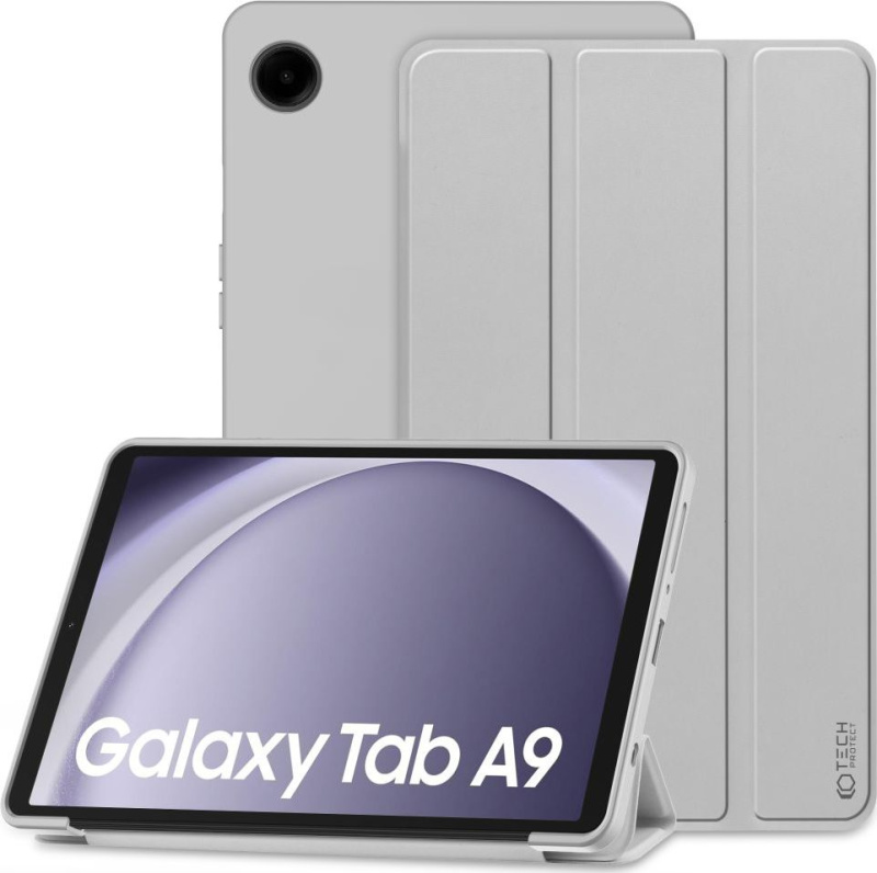 Tech-Protect Pouzdro na Samsung Galaxy TAB A9 8.7 (2023) - Tech-Protect, SmartCase Gray
