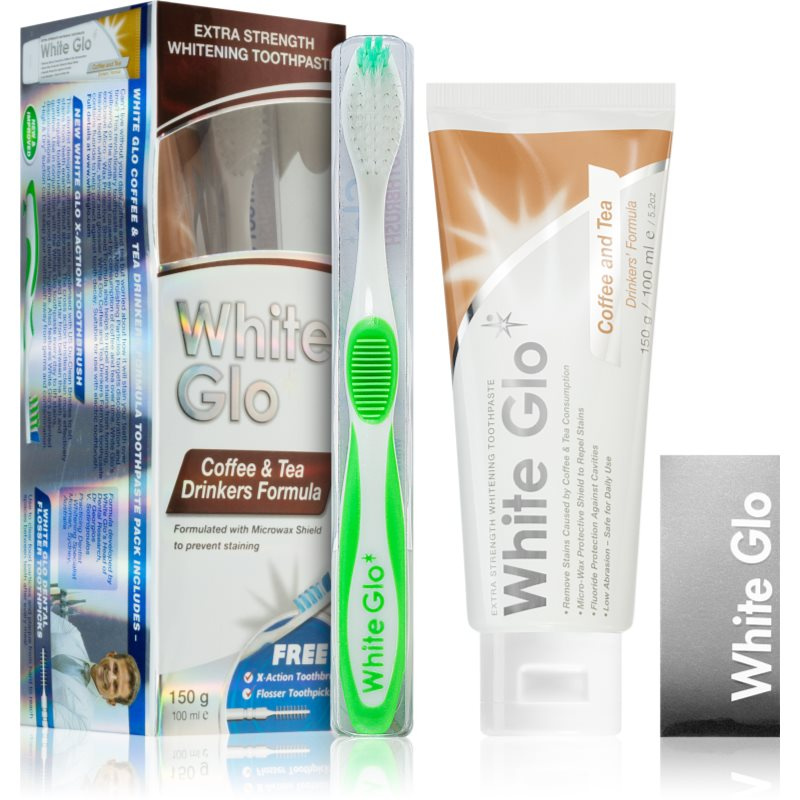 White Glo Coffee & Tea Drinkers Formula sada zubní péče