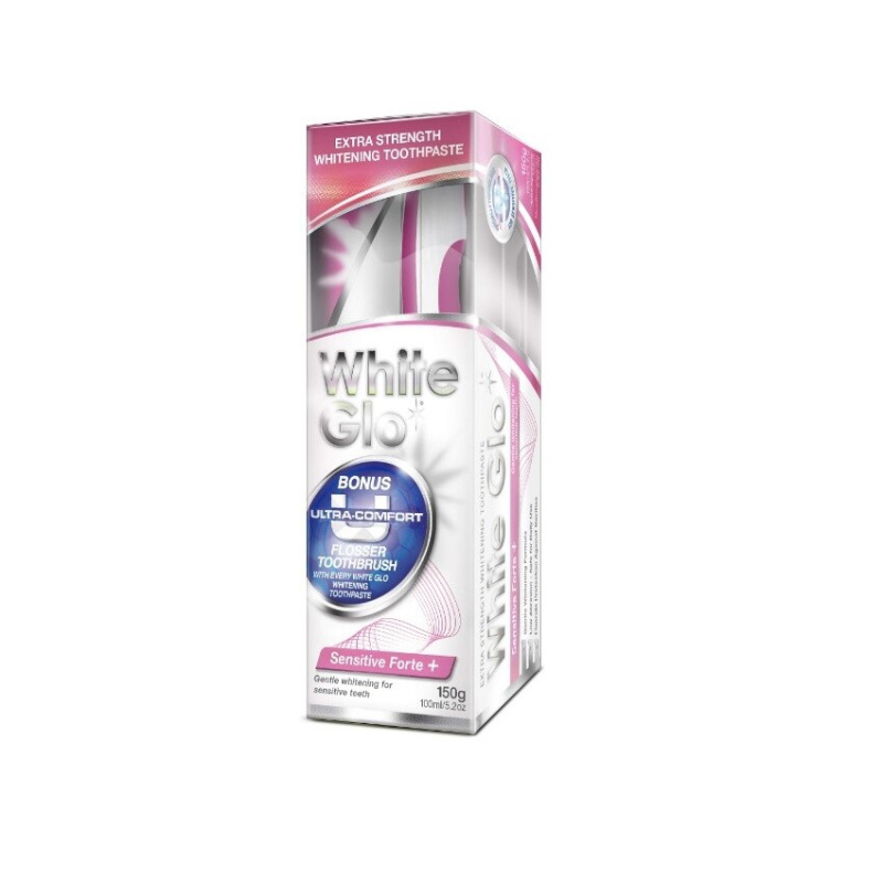 White Glo Sensitive Forte sada zubní péče