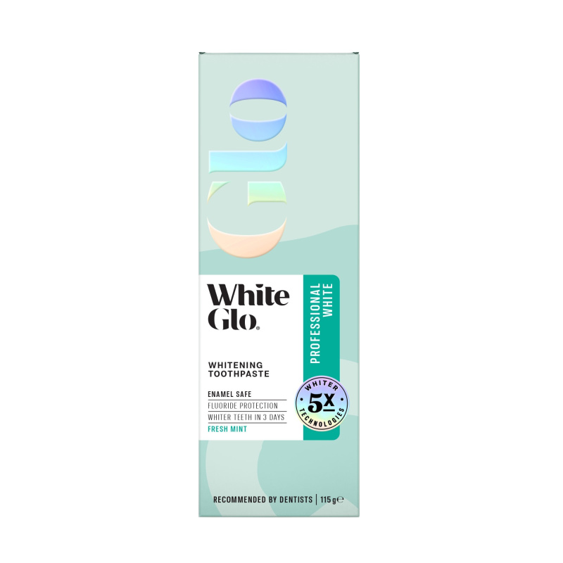 White Glo Glo Professional White bělicí zubní pasta 115 g