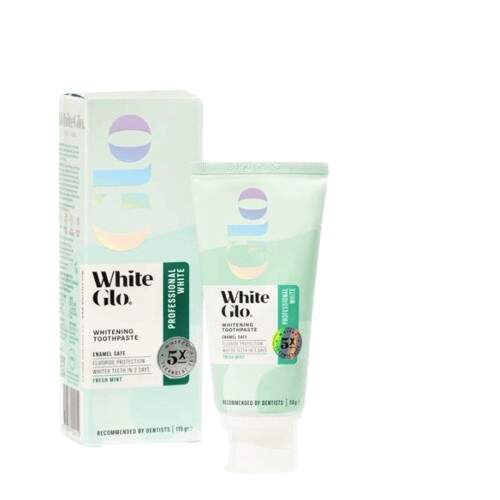 White Glo Glo Professional White bělicí zubní pasta 115 g