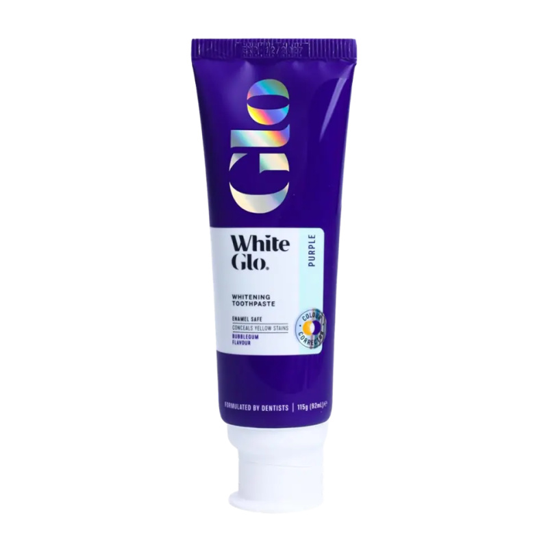 White Glo Zubní pasta Purple Toothpaste 115 g