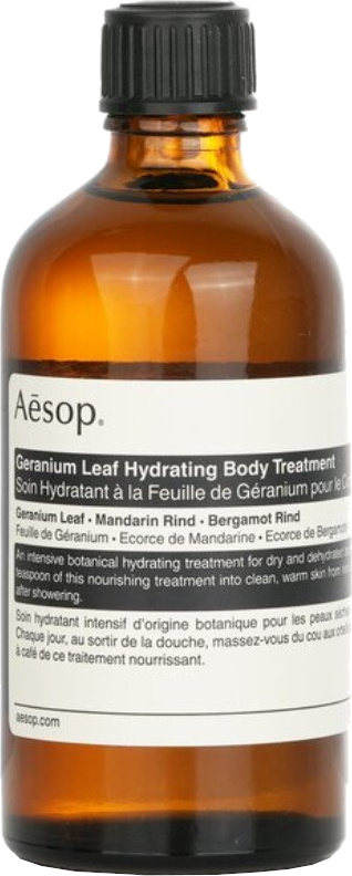 Aesop Regenerační tělový olej Geranium Leaf (Hydrating Body Treatment) 100 ml