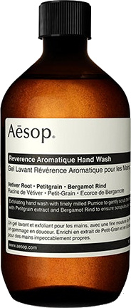 Aesop Čisticí a exfoliační gel na ruce (Reverence Aromatique Hand Wash) 500 ml s uzávěrem
