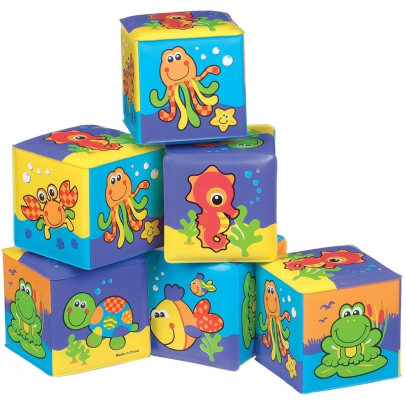 Playgro - Měkké pěnové kostky