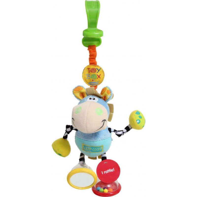 Playgro závěsný oslík s klipem