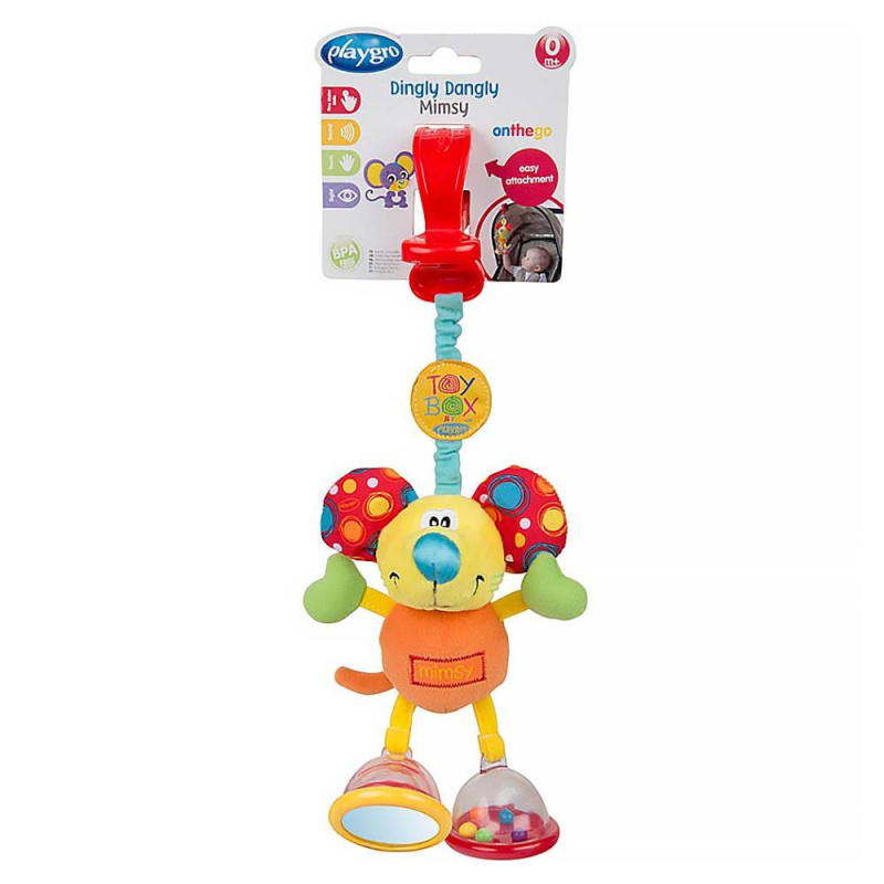 Playgro Závěsná myška s klipem
