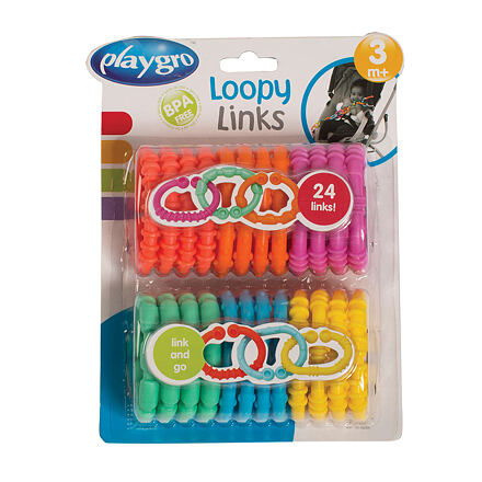 Playgro Spojovací kroužky nové, 24 ks