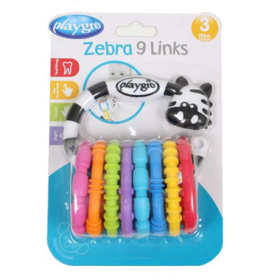Playgro - Zebra s kroužky