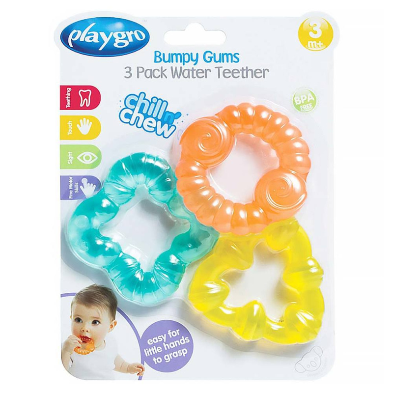 Playgro - Sada 3 chladivých kousátek
