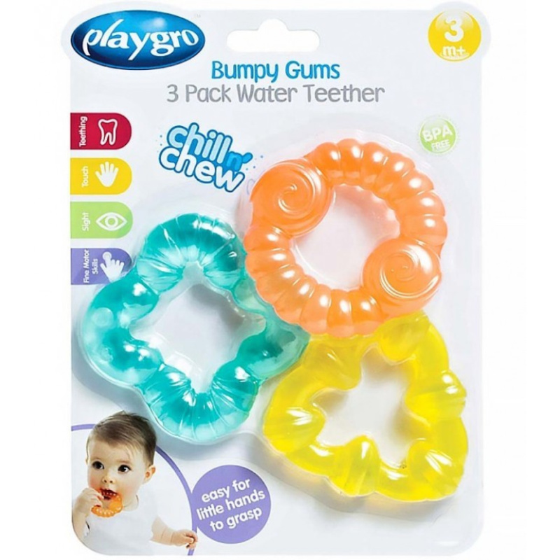 Playgro - Sada 3 chladivých kousátek